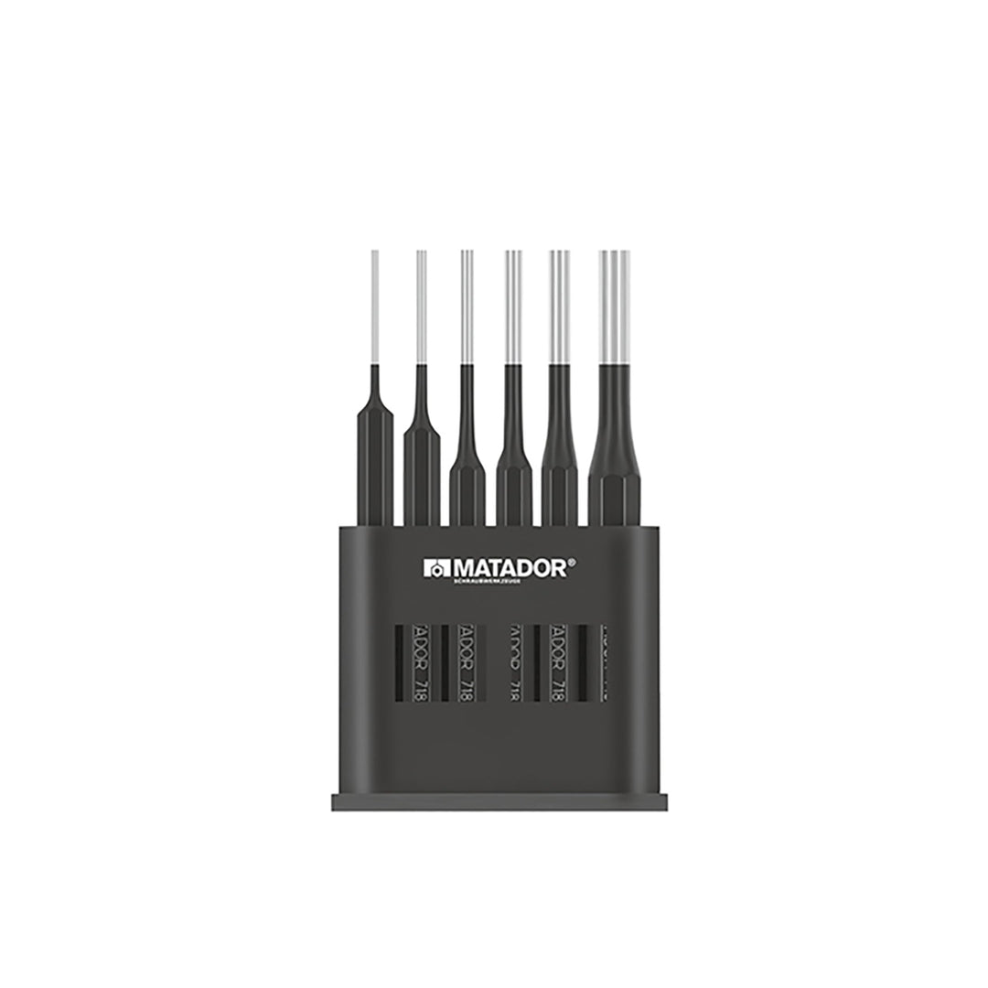 MATADOR Splintentreiber-Satz, 6-teilig 2-8 mm, 0718 9060 2 - 8 MM Standard, 2 - 8 MM Standard