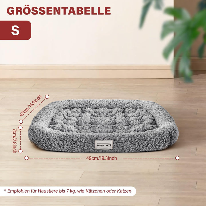 Mora Pets Selbstheizende Katzendecke Selbstwärmend Ohne Strom Wärmedecke Katze Waschbare Heizdecke H