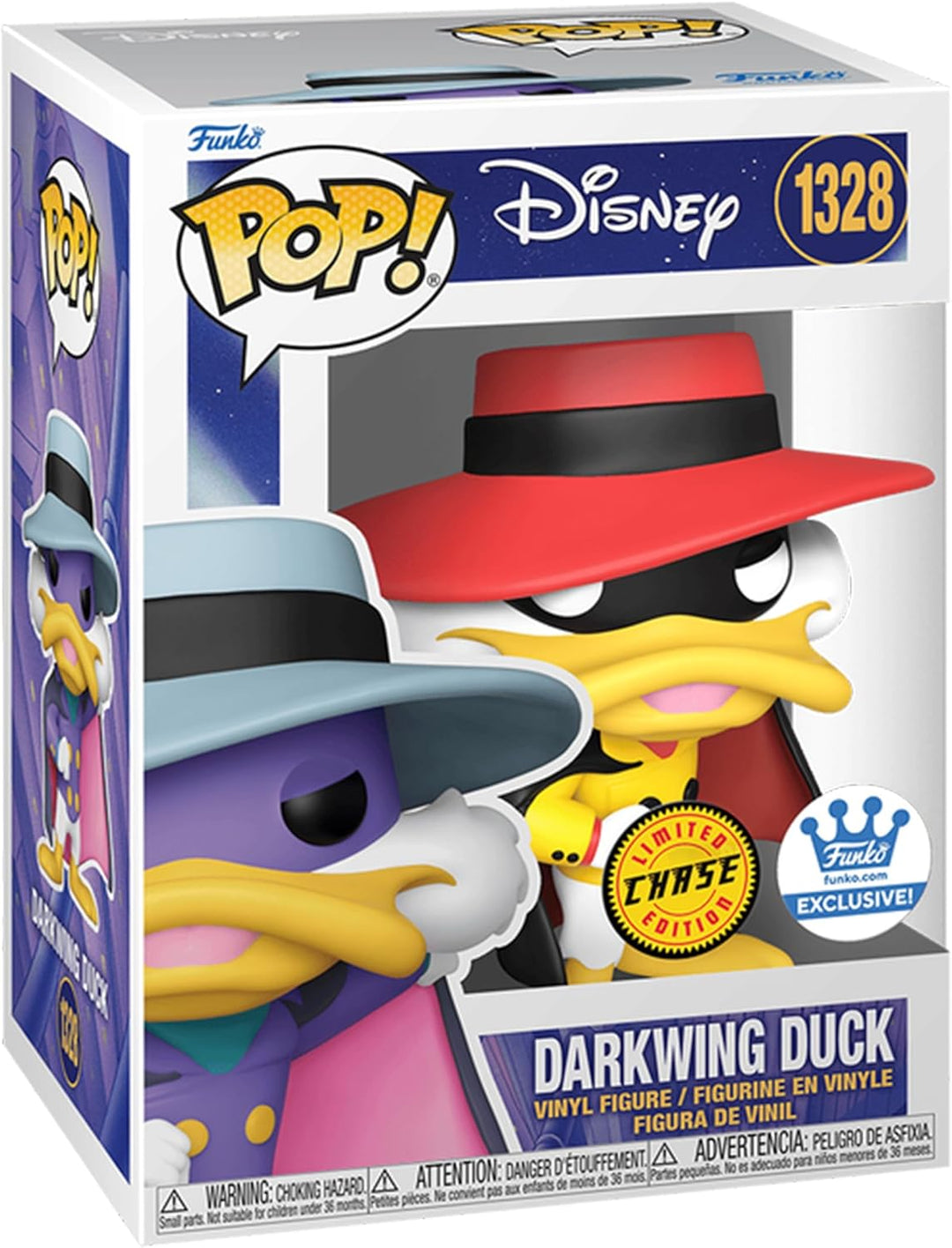 Funko POP! Animation: Darkwing Duck - Darkwing Duck Chase Shop Exclusive