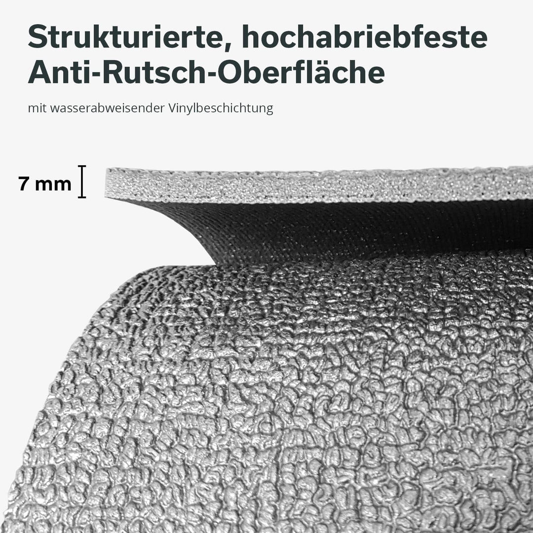 Skandika Bodenschutzmatte für Heimtrainer Rudergeräte und Vibrationsplatten | Made in Germany, Multi