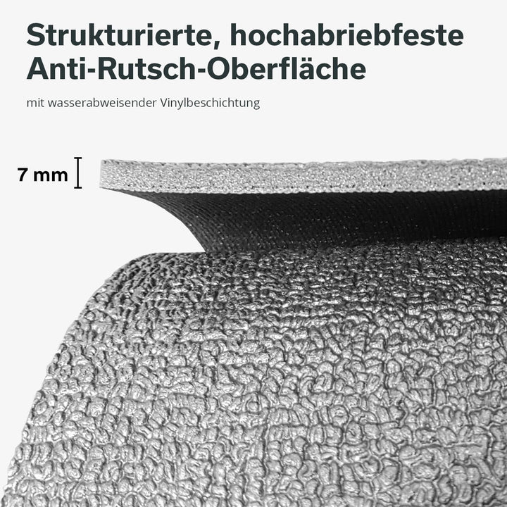 Skandika Bodenschutzmatte für Heimtrainer Rudergeräte und Vibrationsplatten | Made in Germany, Multi