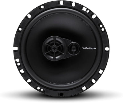 Rockford Fosgate R165X3 Prime 6.5" Full-Range 3-Way Coaxial Speaker (Pair), black 6.5-Inch, 6.5-Inch