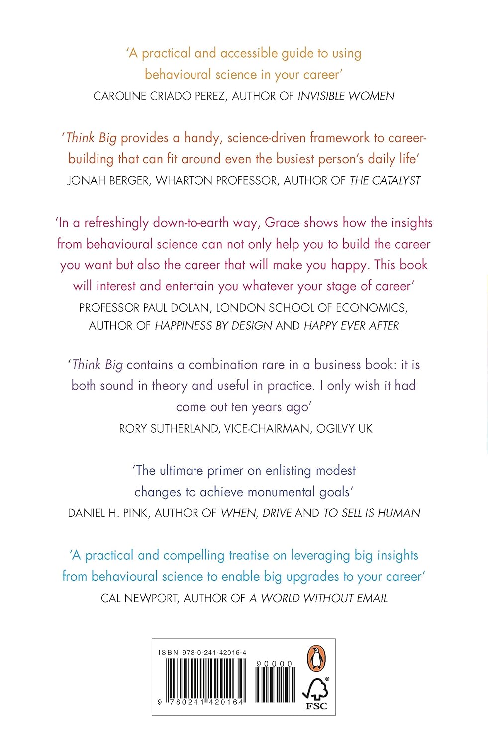 Think Big: Take Small Steps and Build the Future You Want, Taschenbuch