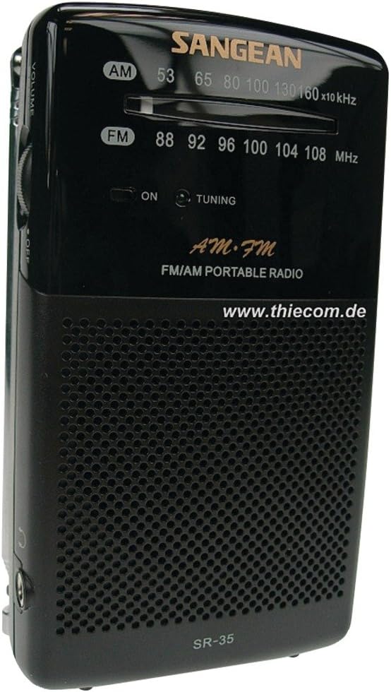 Sangean SR-35 Pocketradio, Taschenradio, Tragbares Mini-radio