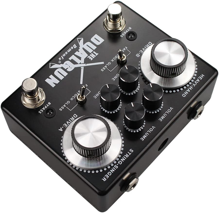 DemonFX DUAL GUN - 2 tone Overdrive Pedal