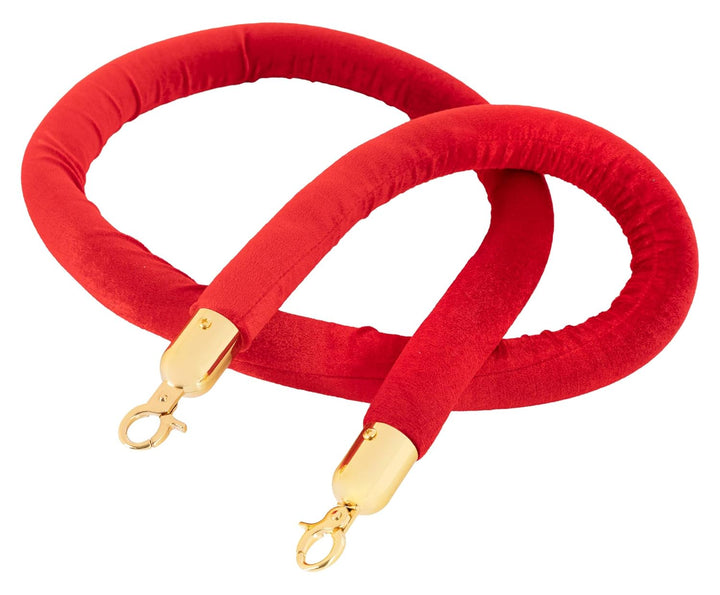 Stagecaptain PLS-150 Deluxe 2.1-150G Absperrständer Personenleitsystem - 2 Edelstahl-Stative und 1 r