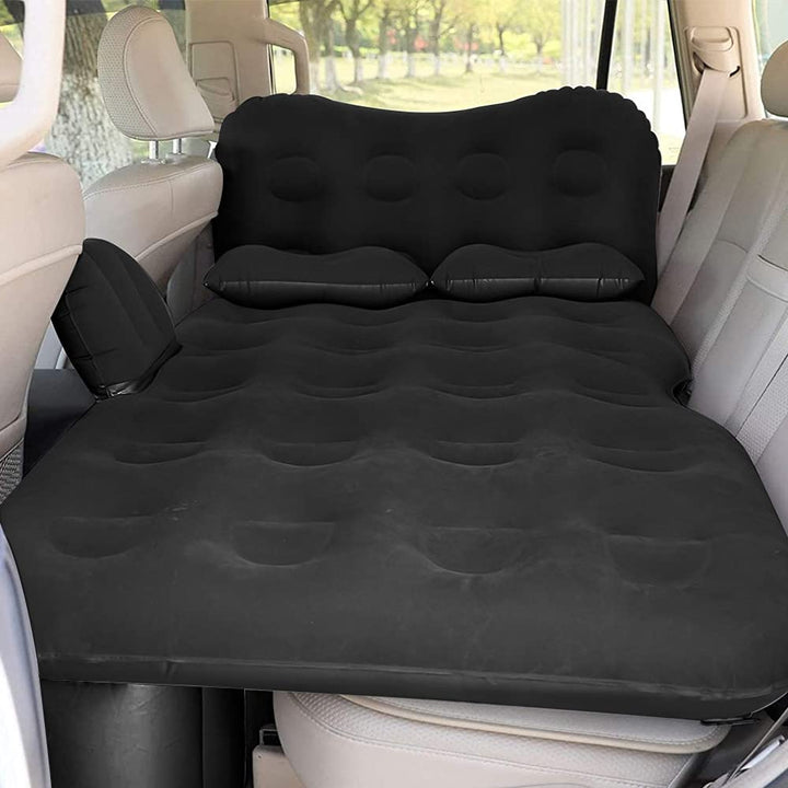 SAYGOGO Aufblasbare Auto Luftmatratze/Reisebett, verdicktes Campingbett, Isomatte mit Auto-Luftpumpe