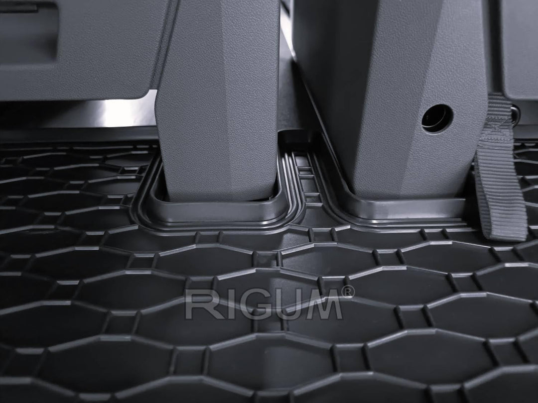 Gummi Kofferraummatte passend für VW T7 Multivan ab 11/2021 Langer Überhang AZUGA AZ31100208 Kofferr