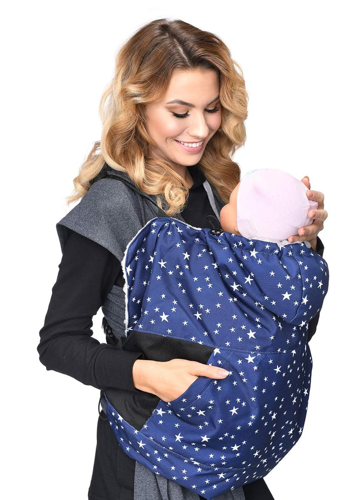 MijaCulture Tragecover, Universal Bezug für alle Babytragen und Tragetücher Baby Carrier Cape 4127 (