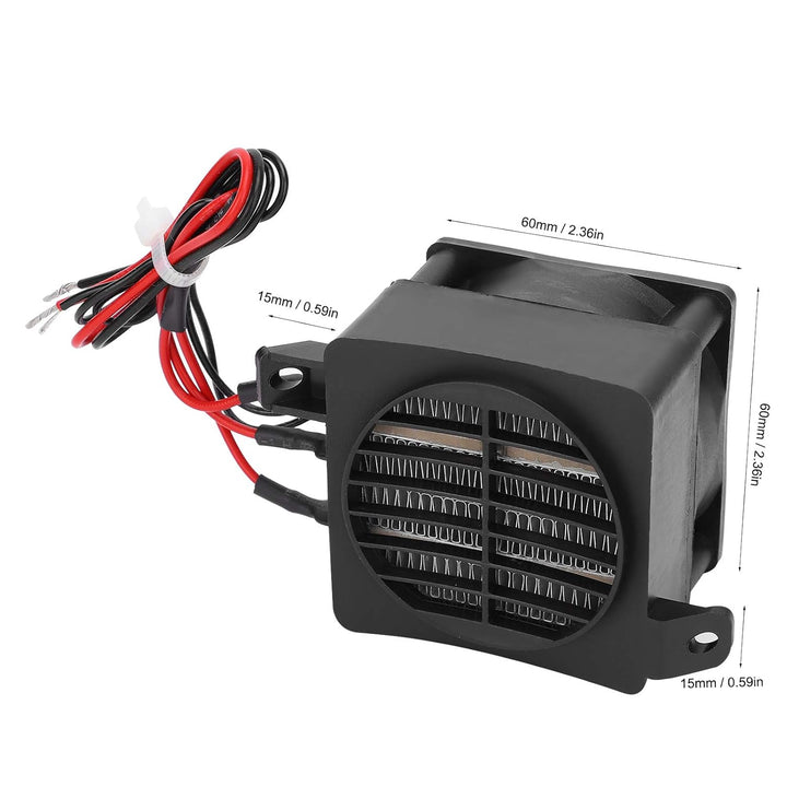 220V 300W PTC Heizung, Auto-Ventilator Luftheizung Konstante Temperatur Elektrische Keramikheizung m
