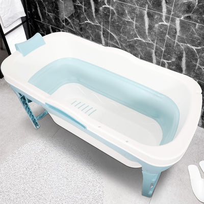 Joparri Faltbare Badewanne Erwachsene klappbare mobile bathtub für Badezimmer, Dusche und Balkon| Id