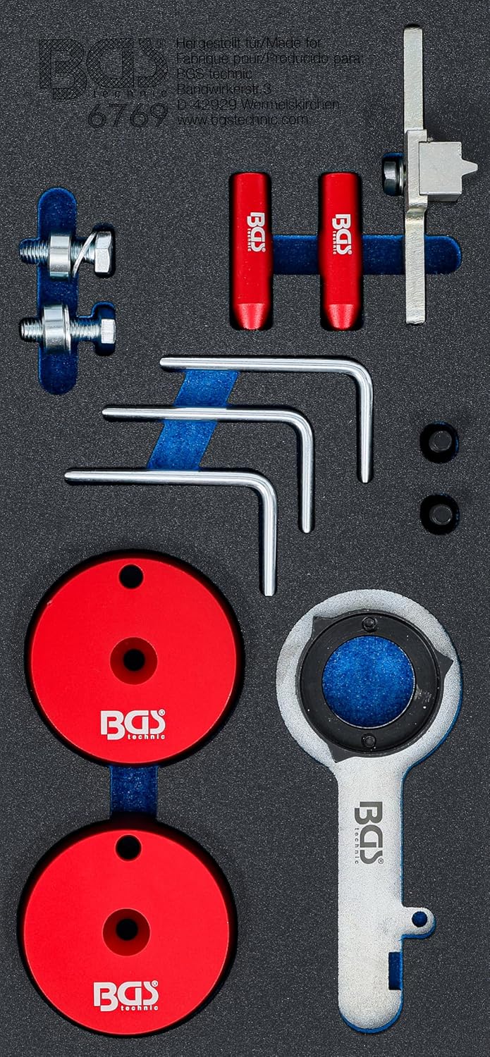 BGS 6769 | Werkstattwageneinlage 1/3: Motor-Einstellwerkzeug-Satz | für Ford 2.0TDCI ECOBLUE
