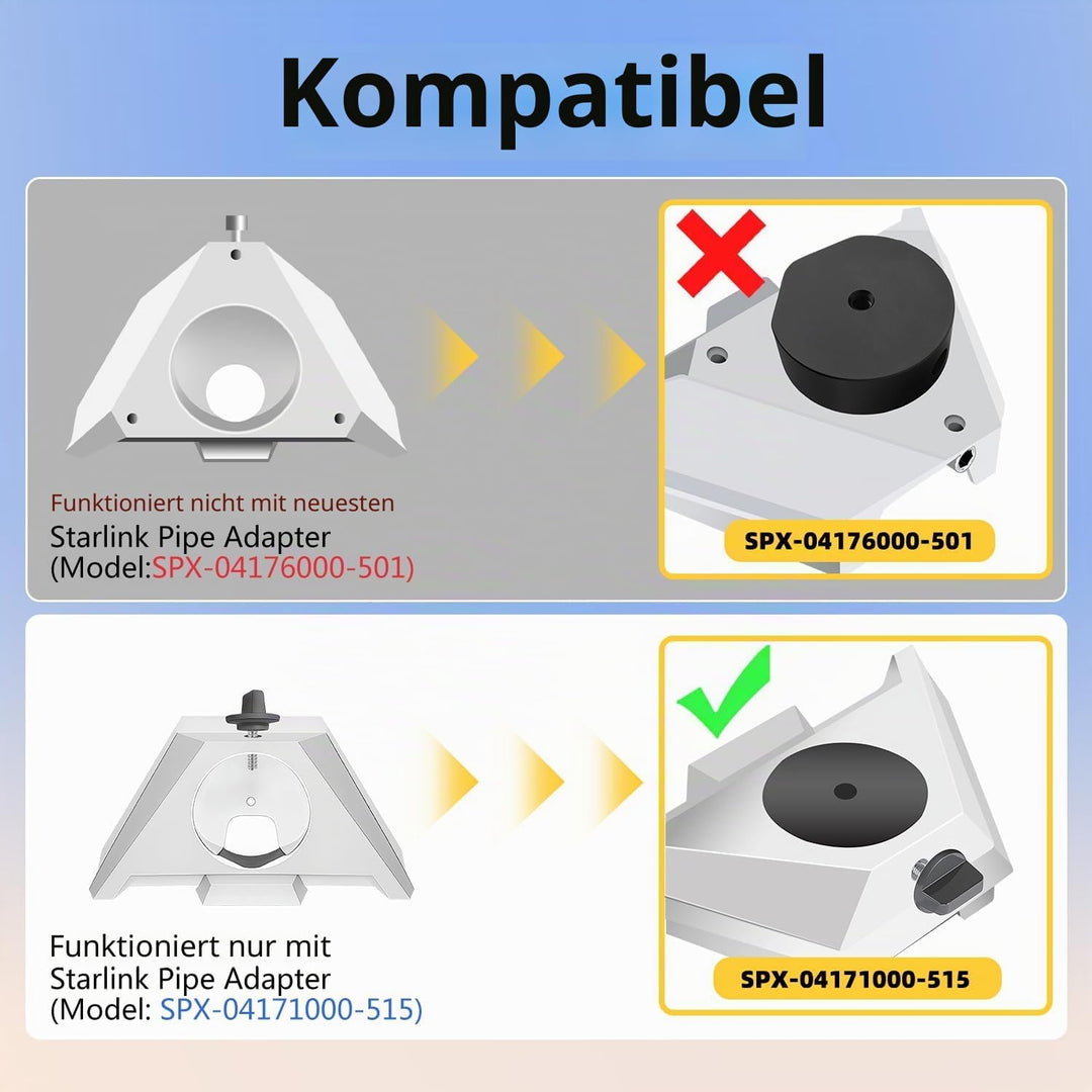 Magnetisch Halterung Adapter Einstellbar Auto Magnetisch Basis Halterung Kompatibel für Starlink Min