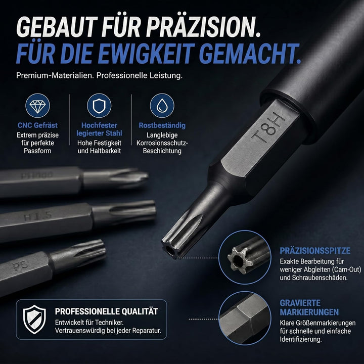 FANACAN Set de tournevis de précision, kit d'outils magnétiques mini, kit de réparation pour iPhone,