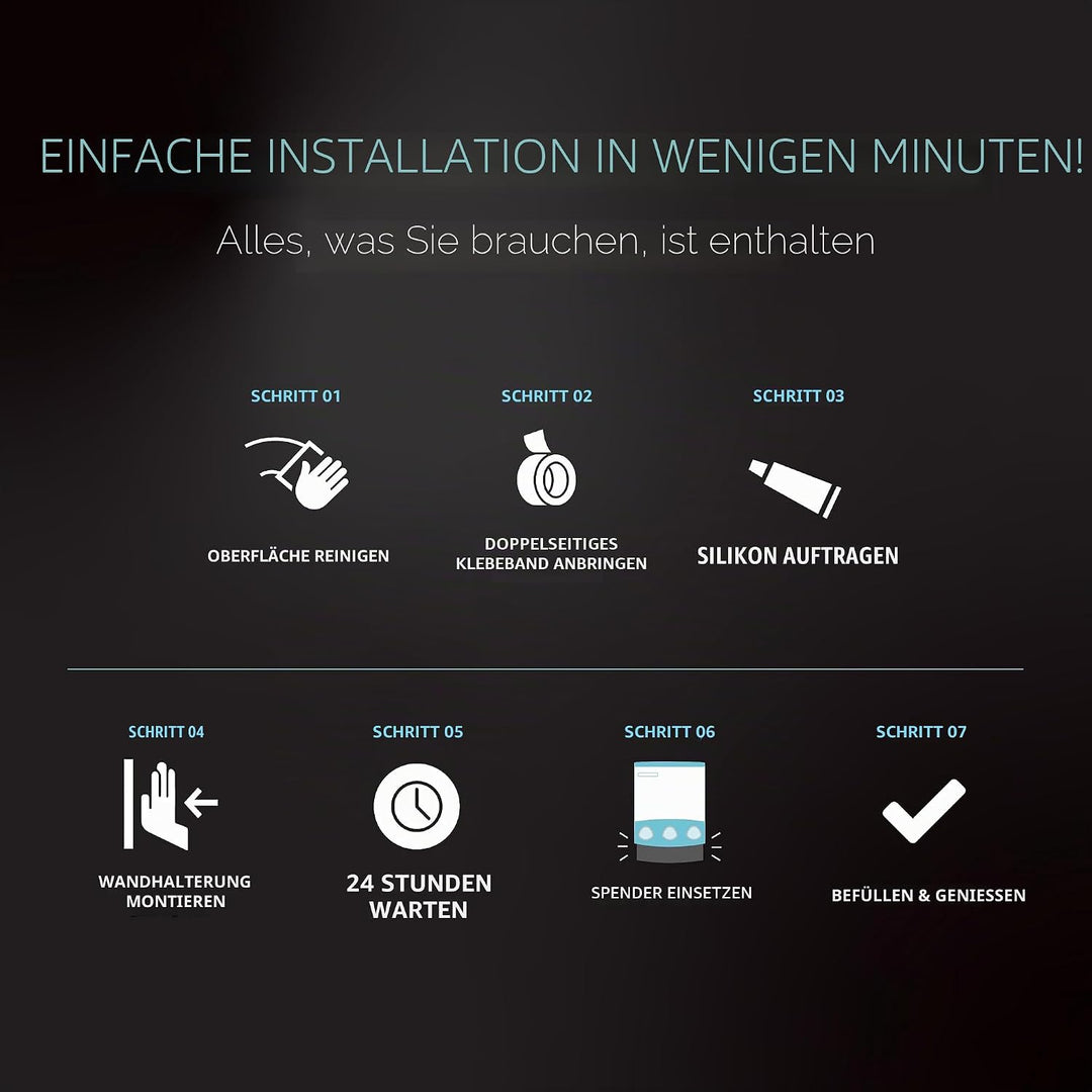 Better Living Seifen-, Duschgel- und Shampoo-Spender, in Chrom-Finish, ABS-Kunststoff, weiss, 3-Cham