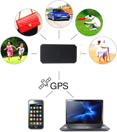 TKMARS GPS Tracker Mini GPS Tracker Ohne ABO GPS Tracker für Kinder,Auto,Fahrrad,mit Kostenloser App