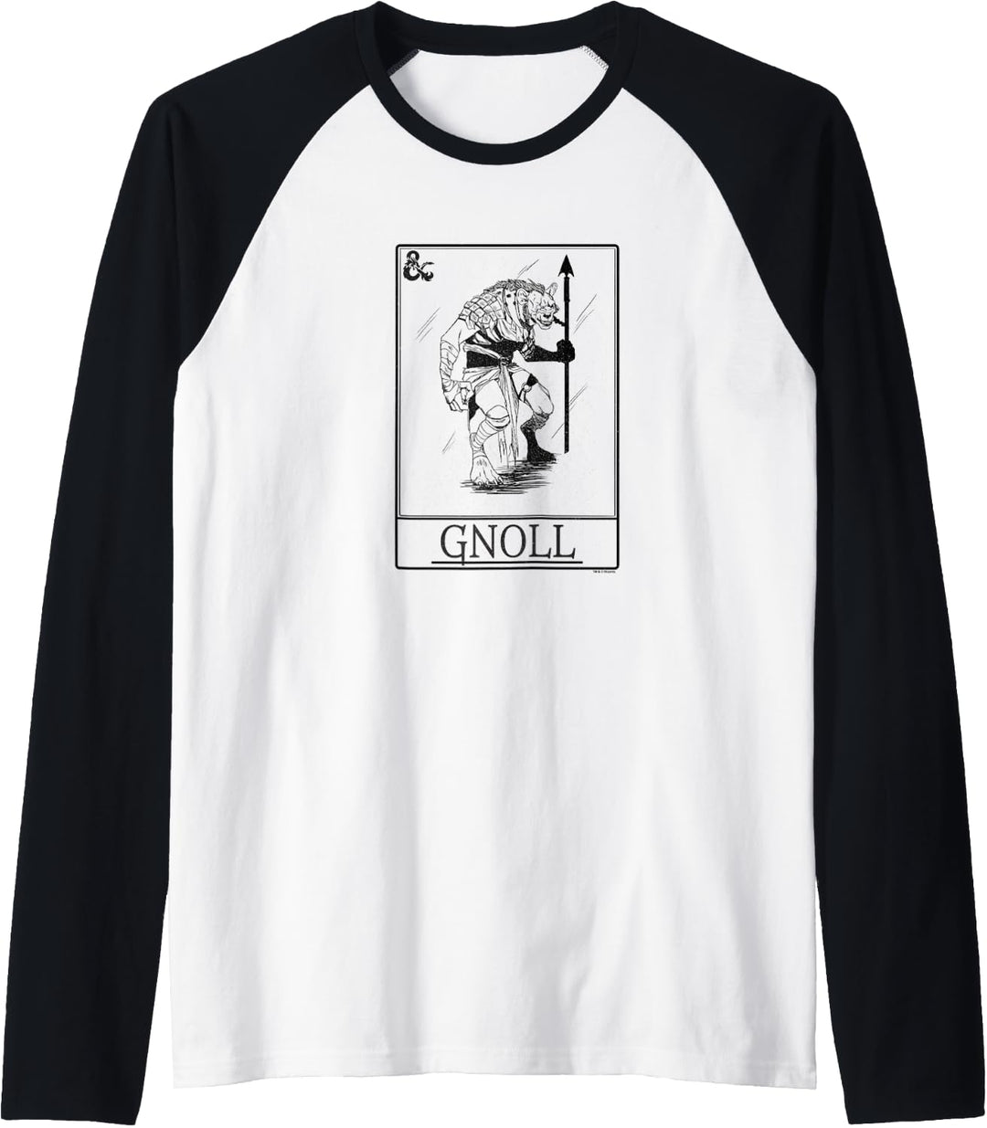 Dungeons &amp; Dragons Vintage Gnoll Tarot Raglan