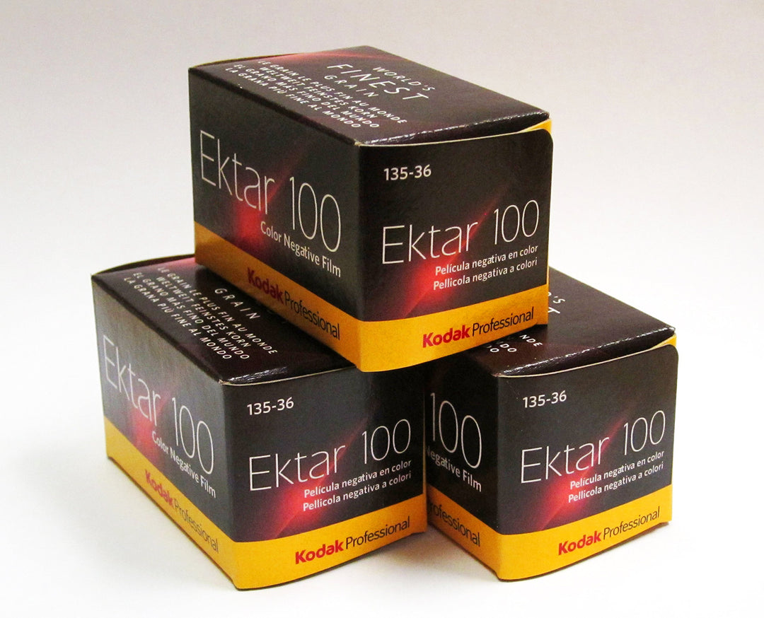 KODAK ektar 100 35mm 36exp Film 3er-Pack