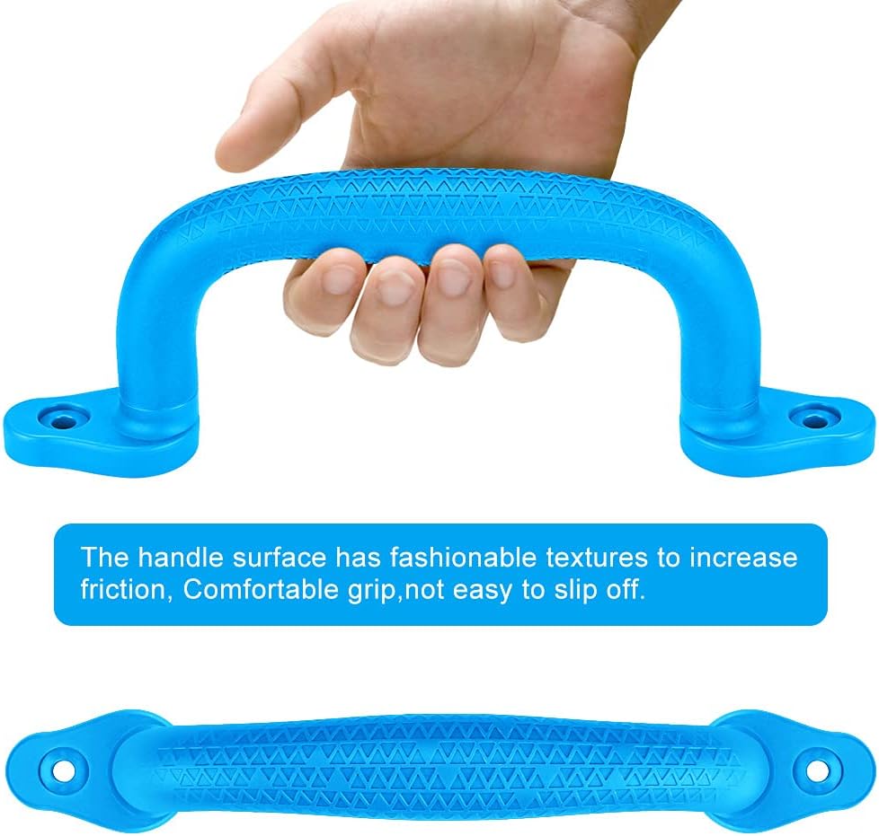 Dolibest Sicherheitsgriffe, 18cm rutschfeste Solide Handgriffe Klettergeräte Greifer Griffe für Spie