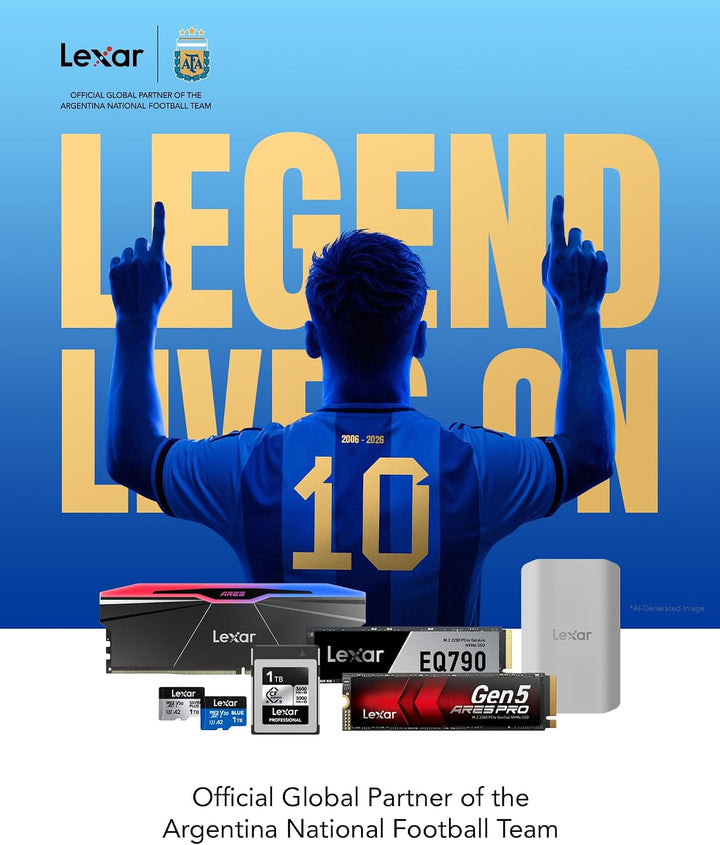 Lexar NQ790 M.2 SSD 2TB NVMe SSD Interne SSD 2TB, PCIe 4.0 Gen4x4, 7000 MB/s Lesen, 6000 MB/s Schrei