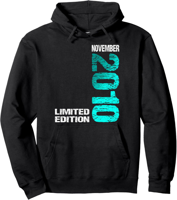 November 2010 Junge Mädchen 13. Geburtstag Limited Edition Pullover Hoodie