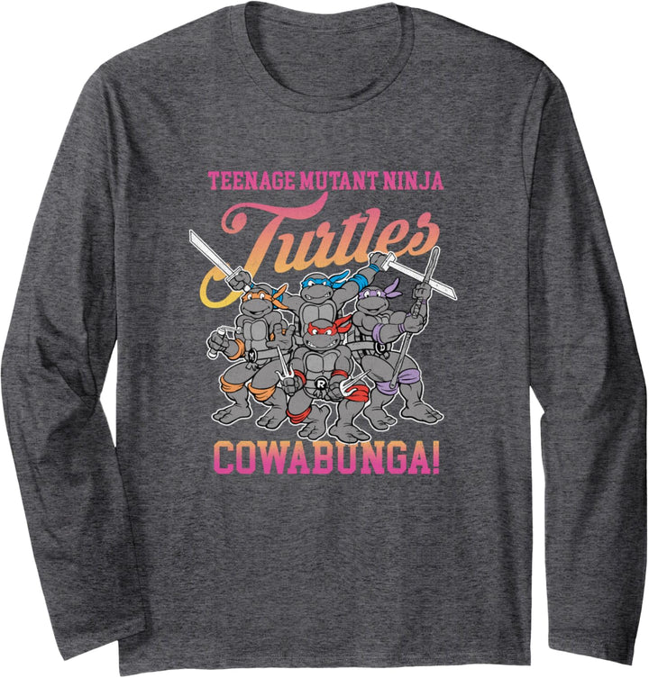Teenage Mutant Ninja Turtles Group Color Fade Langarmshirt