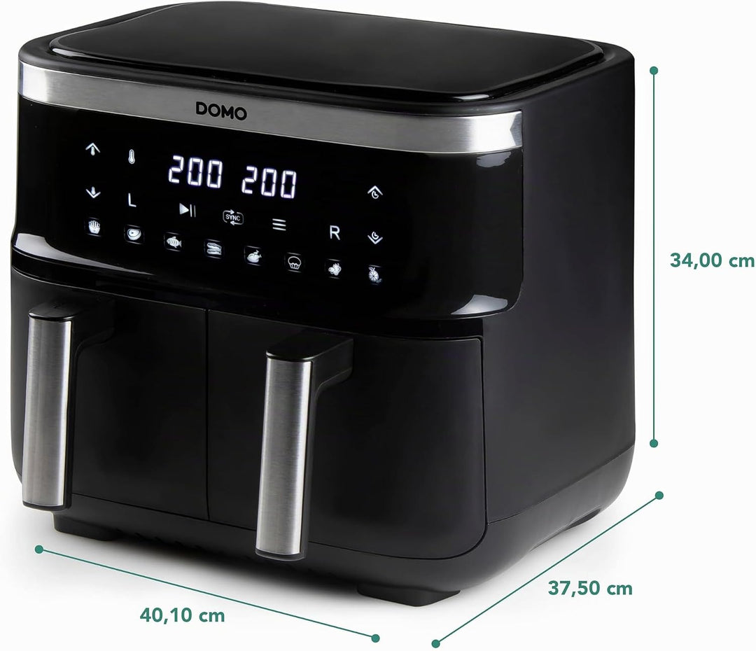 AIR FRYER 2X4L/DO537FR DOMO