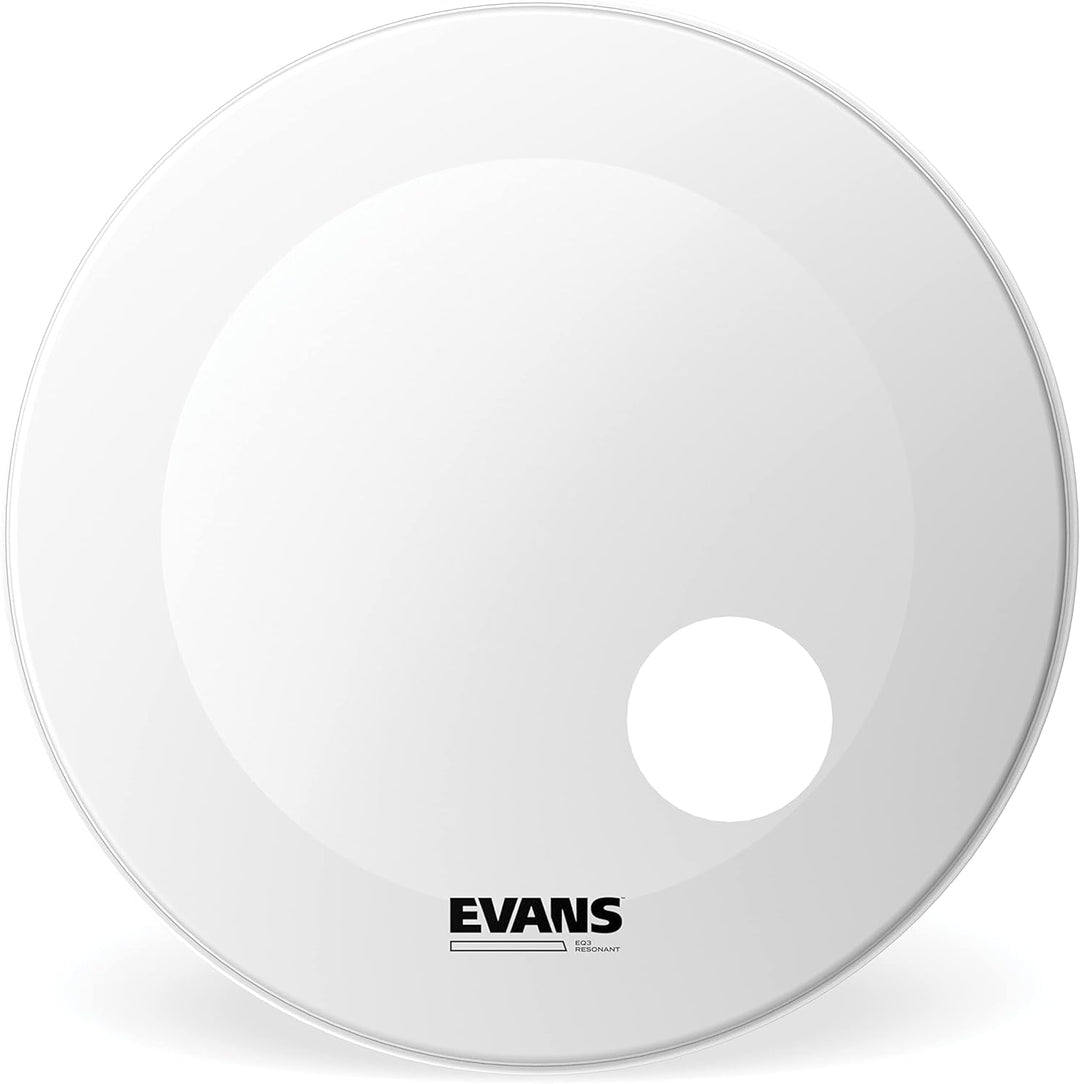 Evans BD18RGCW Resonanzfell für Bassdrum 45,7 cm (18 Zoll) Loch 12,7 cm (5 Zoll) weiss 18 inch, 18 i