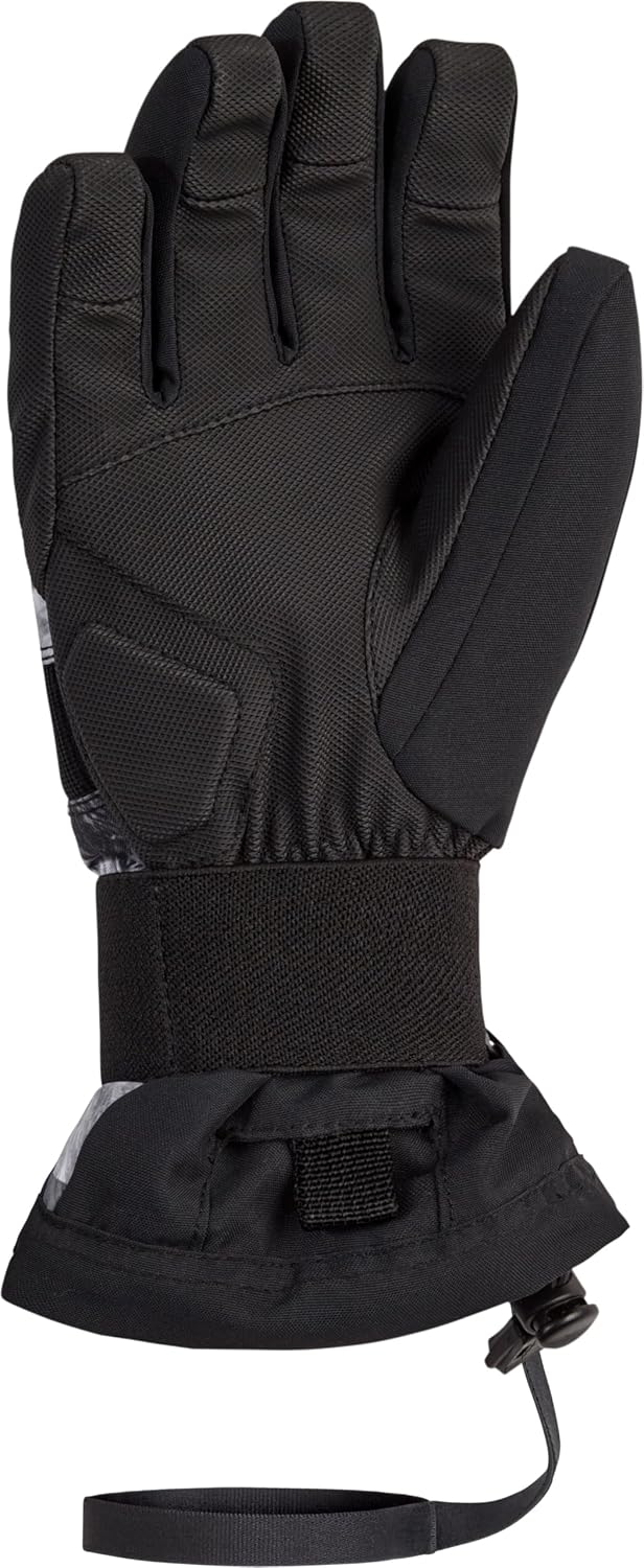 Ziener Kinder Manu Snowboard-Handschuhe/Wintersport | wasserdicht, atmungsaktiv Protektor S grey mou
