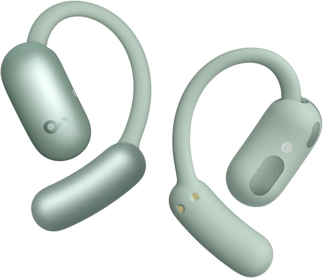 soundcore Anker AeroFit 2 Open Ear Headphones, Adjustable Ear Hooks, Firm Hold, Deep Bass, Hi-Res Wi