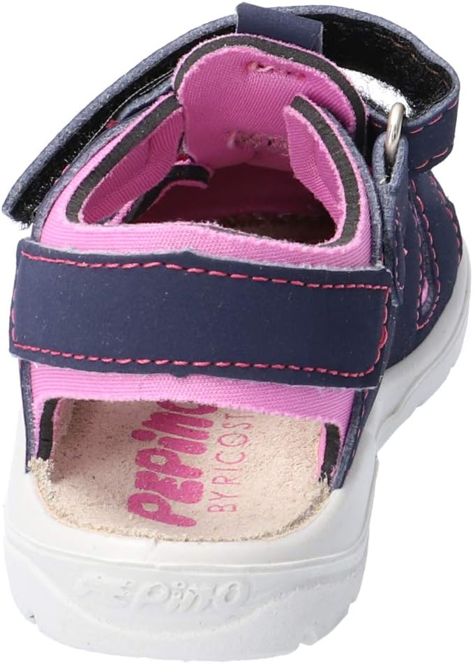 RICOSTA Kinder Sandalen Gery von Pepino, Weite: Mittel (WMS),waschbar, 21 EU Blau Nautic Rosada