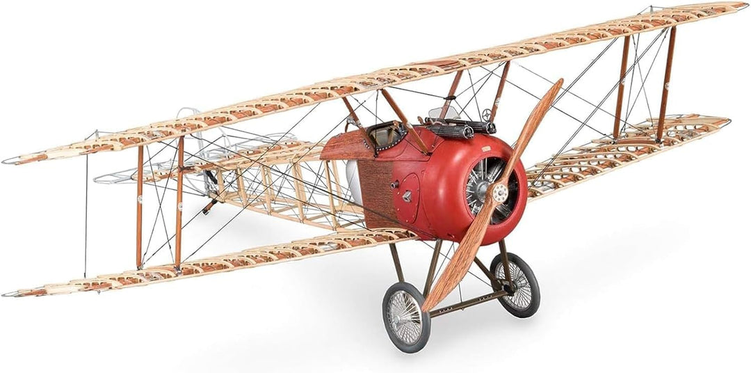 Artesanía Latina - Flugzeugmodell aus Holz und Metall Britische Sopwith Camel - Modell 20351, Massst