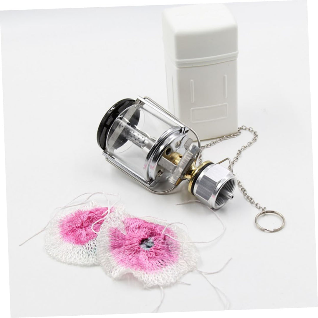 Outdoor Gaslampe Camping Laterne mit Eingebautem Zündsystem Langlebig und Kompakt Warmes Licht als Z