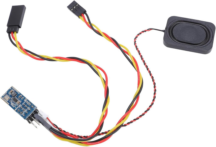 GOWENIC RC Car Engine Sound Simulator Lebensechtes Soundeffektmodul für 1/24 1/18 RC Crawler Benzinv