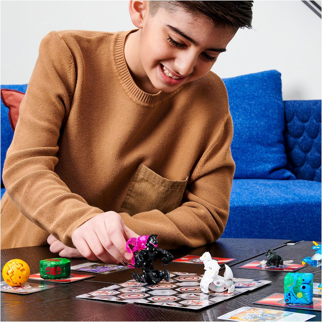 BAKUGAN 'Evolutions' Battle Strike 6er Pack mit 1 Platinum Ball (Haos Wrath), 2 Basic Balls (Darkus