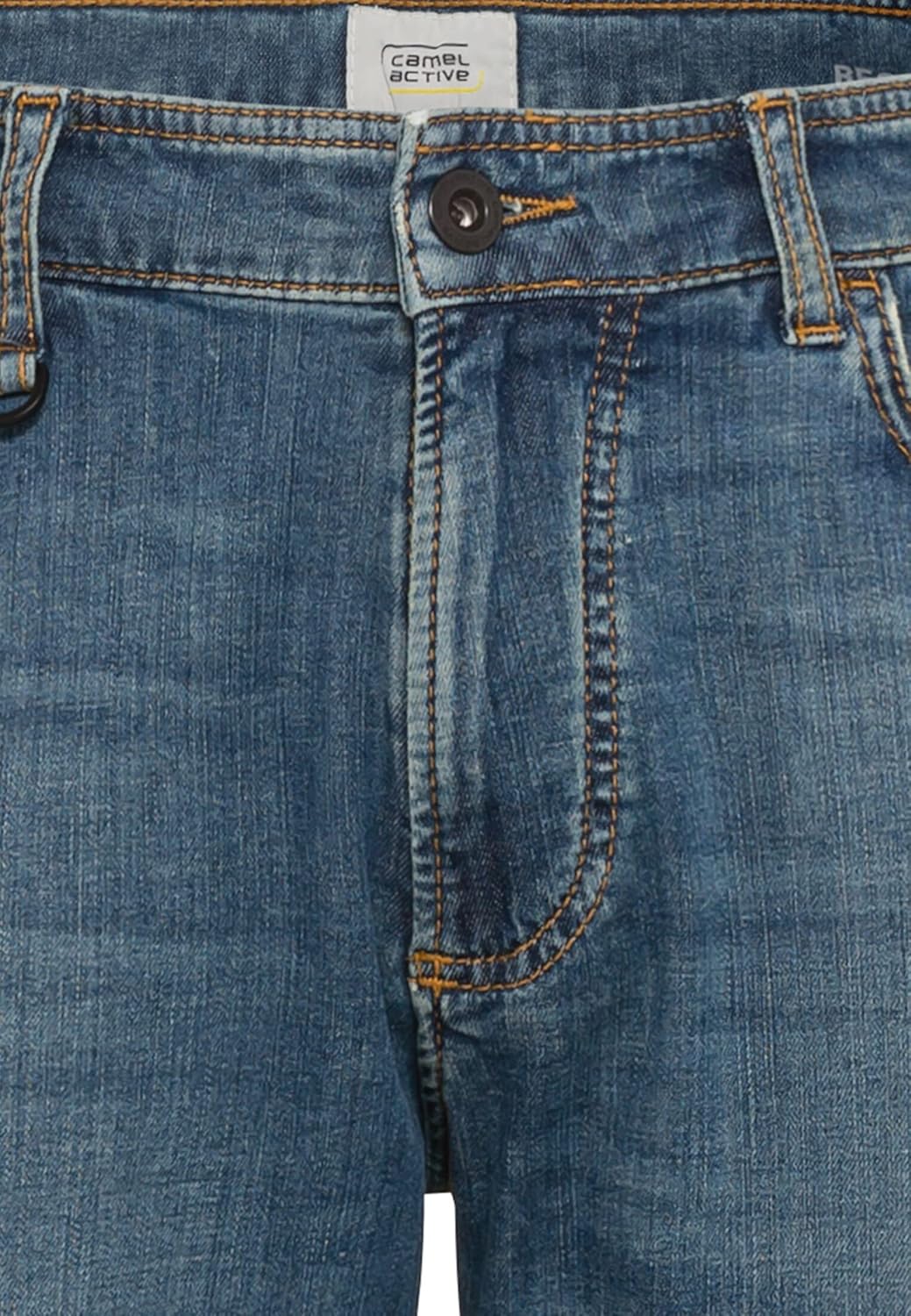 camel active Herren Regular Fit fleXXXactive® Jeans 31W / 32L Dunkelblau, 31W / 32L Dunkelblau