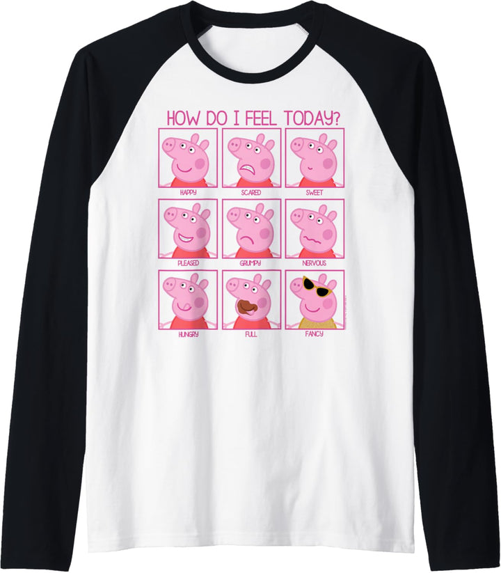 Peppa Wutz Wie Fühle Ich Mich Heute Raglan