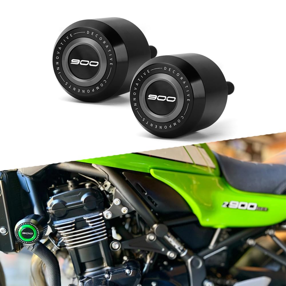 Modeer Kompatibel mit Z900 Z900RS 2017-2023 (NICHT für 2024) Motorradrahmen Antikollisions-Fallschut