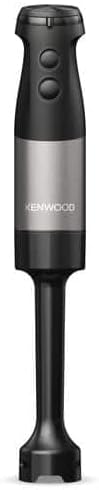 Kenwood HBM80.327BK Triblade XL Pro Stabmixer, Metallbesen, Zerkleinerer, Kartoffelstampfer, Messbec