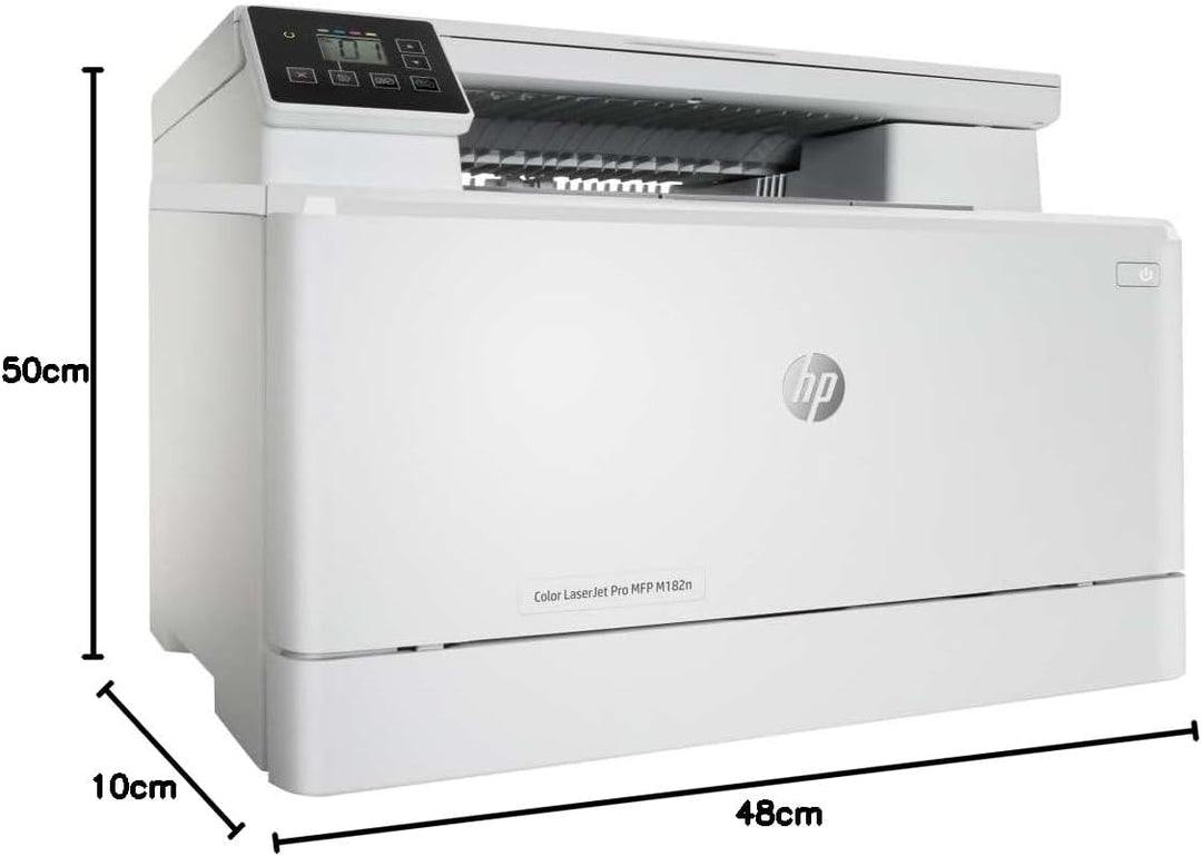 HP Color LaserJet Pro M182n Multifunktions-Farblaserdrucker (Drucker, Scanner, Kopierer, LAN, Airpri