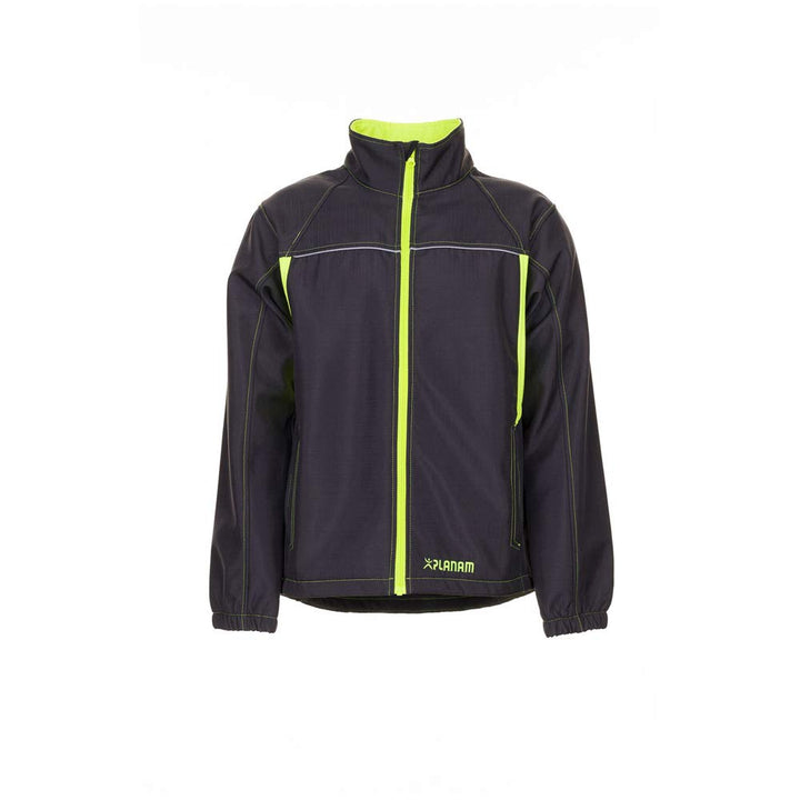 Planam Grösse XS Unisex Basalt Neon Softshelljacke anthrazit gelb Modell 6290 Anthrazit/Gelb XS, Ant