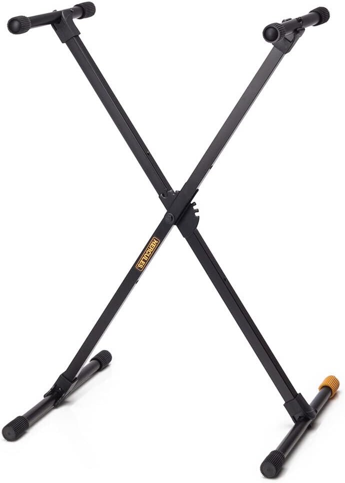 Hercules KS110B EZ-Lok X-Shaped Single Keyboard Stand Einzelne X-Form., Einzelne X-Form.
