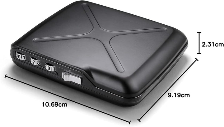 OGON Aluminium-Code-Geldbörse Code Wallet - Der Pocket Safe – Anti-RFID Kartenhalter – Kapazität für