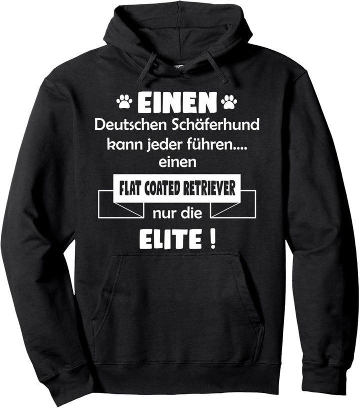 Flat Coated Retriever Hoodie - Flat Coated Retriever Hoodie Pullover Hoodie