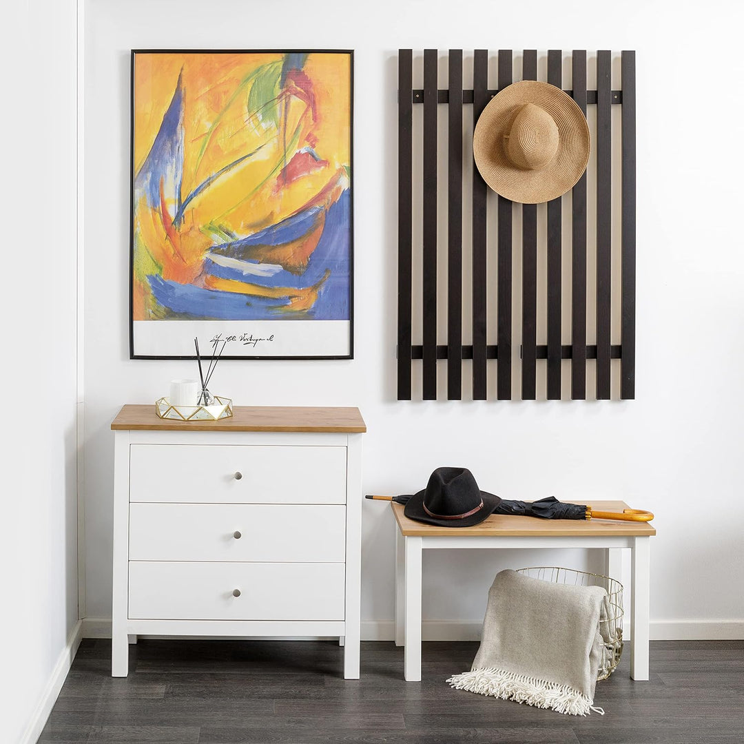 hagge home Skandinavisch Holz Wand decor Wanddeko für Wohnzimmer Schlafzimmer Kinderzimmer Badezimme