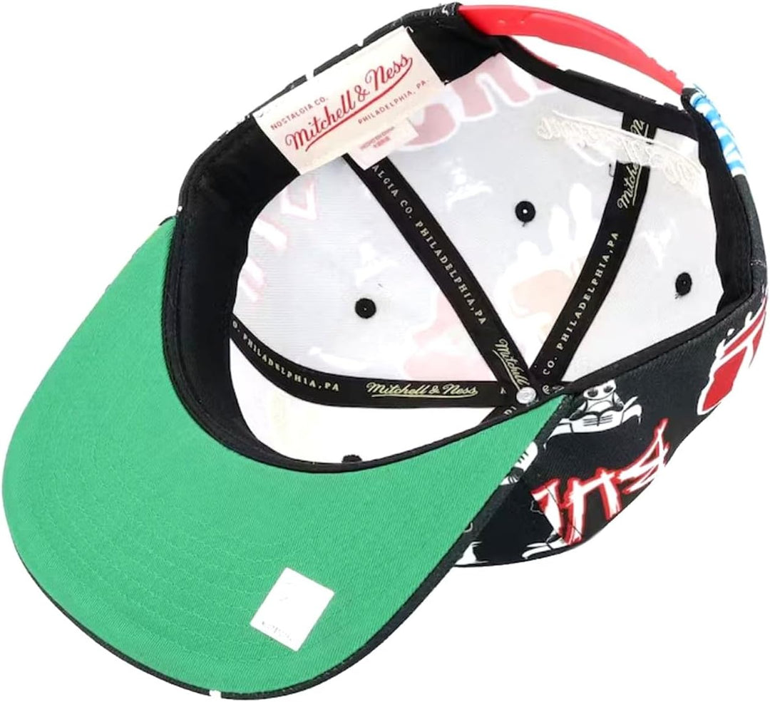Mitchell & Ness Snapback Cap - Sticker Pack Chicago Bulls