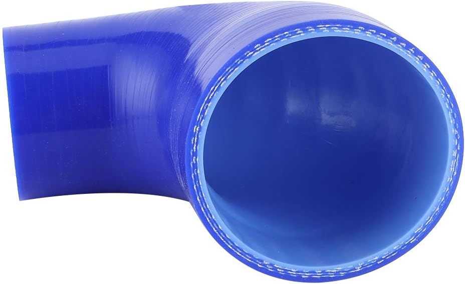 90-Grad-Winkelreduzierkupplung Silikonschlauch 4-lagig 2 bis 3 Zoll für Turbo-Einlass-Ladeluftkühler