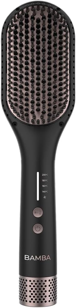 Cecotec Luftbürste Bamba InstantCare AirFlow, Keramikbeschichtung, Geeignet für alle Haartypen, 4 Te