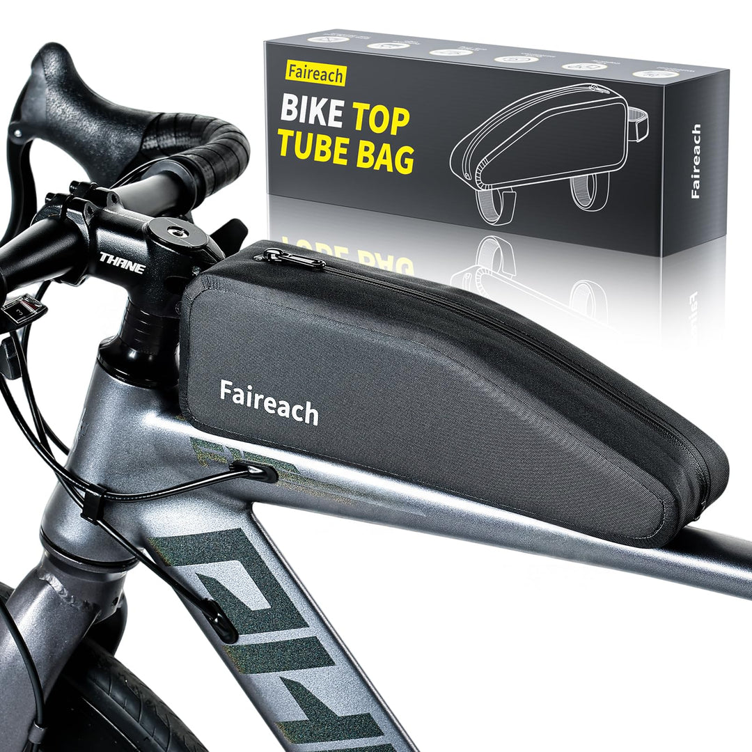 100% wasserdichte Fahrrad Rahmentasche, 1,8L Oberrohrtasche mit Dualem Befestigungssystem, Leichte &amp;
