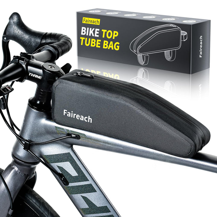 100% wasserdichte Fahrrad Rahmentasche, 1,8L Oberrohrtasche mit Dualem Befestigungssystem, Leichte &amp;